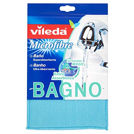 vileda cloth micro fiber bathroom 1pc